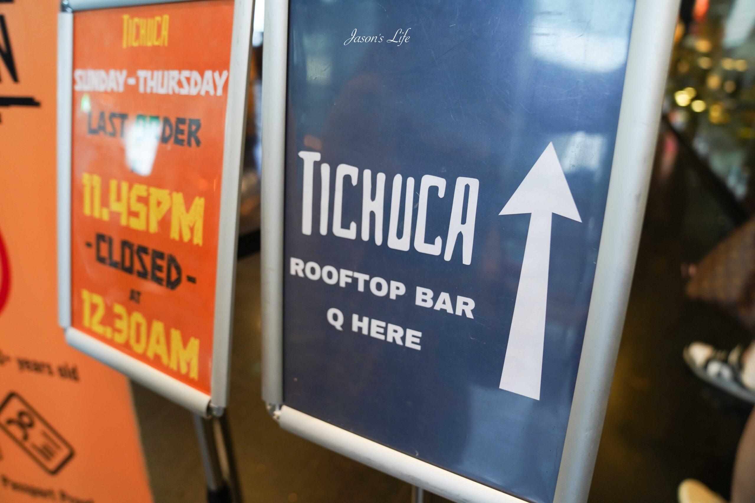 【泰國曼谷│景點】Tichuca Rooftop Bar 水母酒吧。曼谷最夯的高空酒吧，46樓高空酒吧美呆，一定要來感受音樂和氛圍 @Jason&#039;s Life