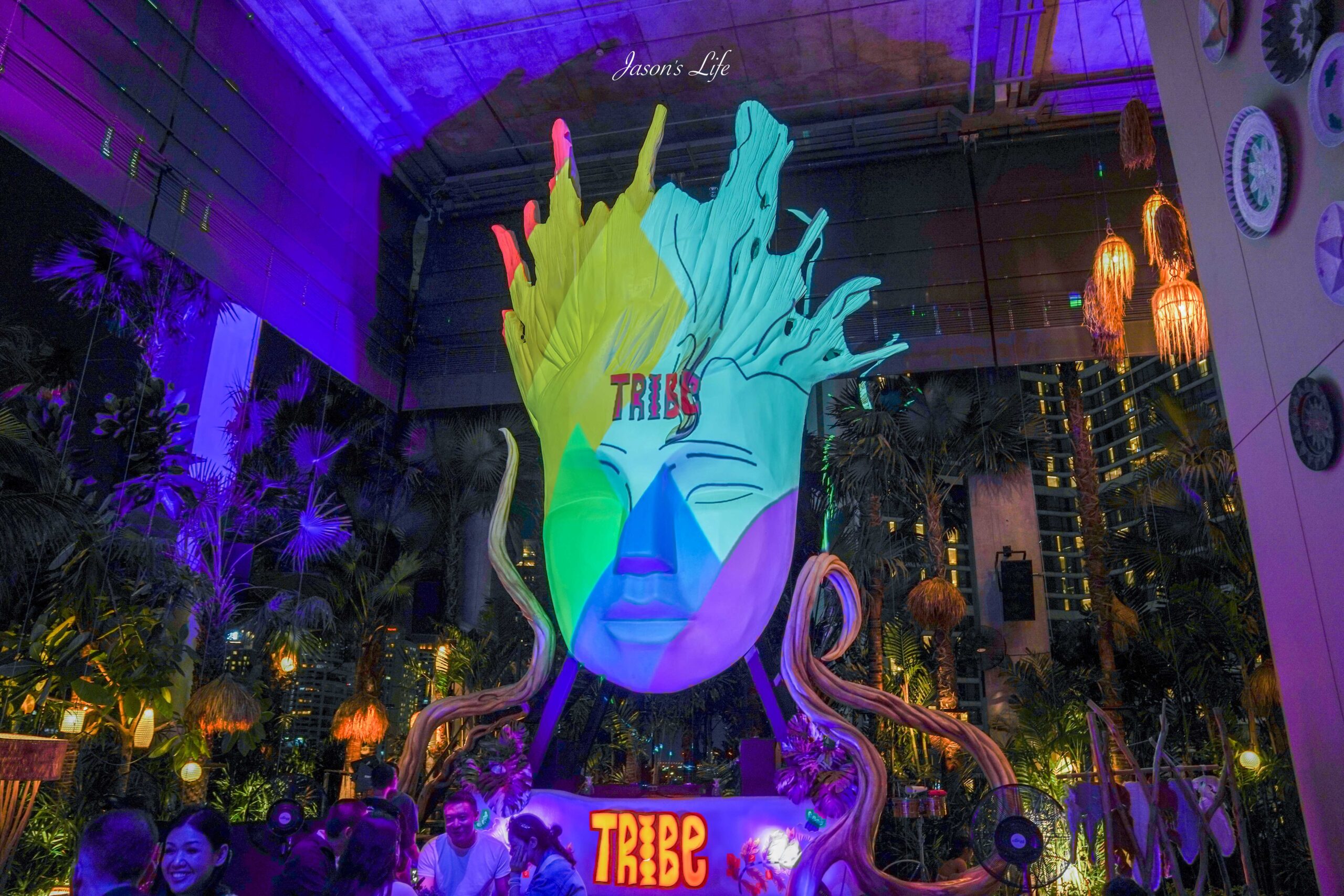 【泰國曼谷│美食】Tribe sky beach club。曼谷酒吧推薦，無邊際游泳池池畔酒吧，來自熱帶海灘度假村靈感 @Jason&#039;s Life