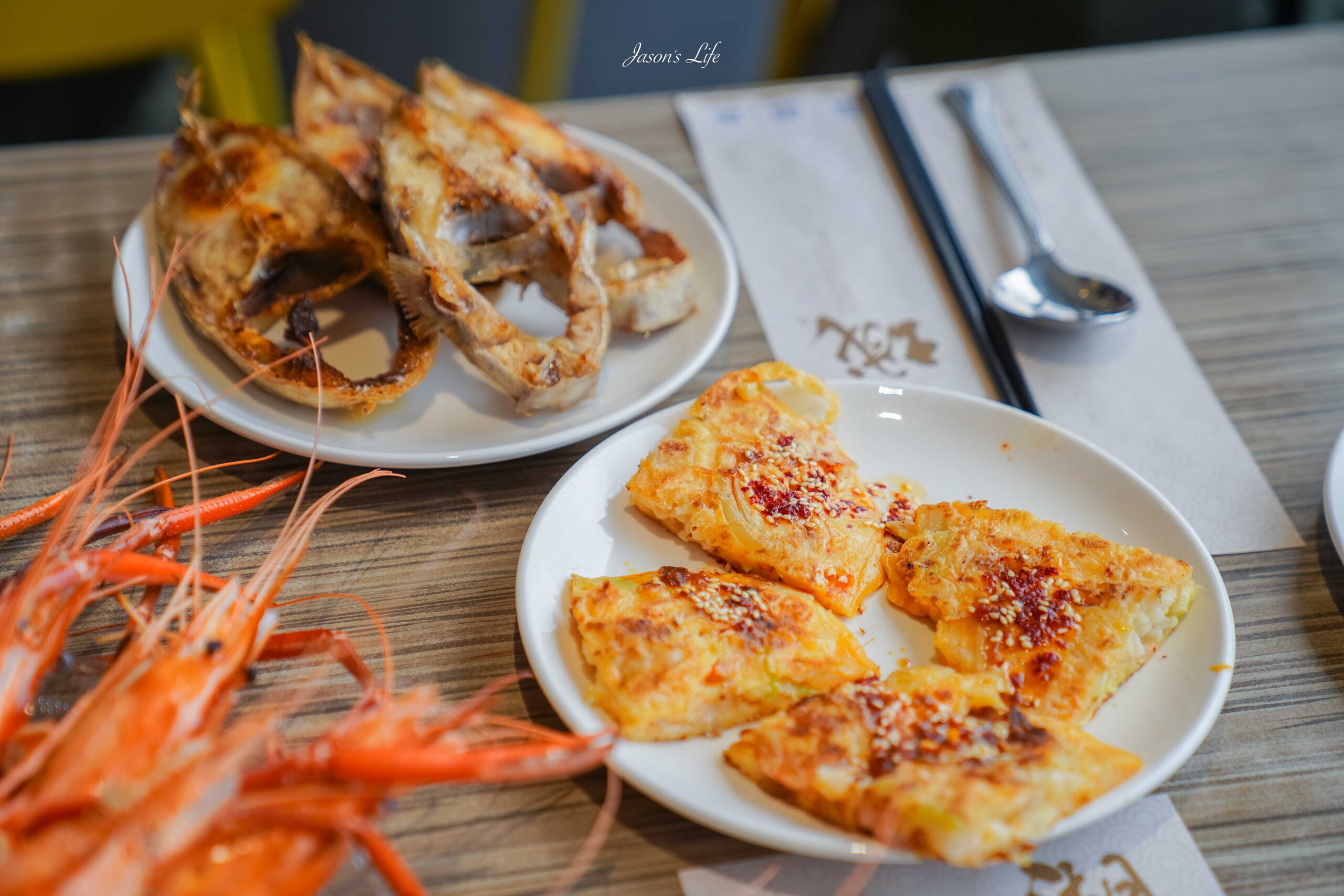 【台中南屯｜美食】太陽百匯(潮港城國際美食館)。釜山海鮮季，台中海鮮直送，10/01~11/30四人同行送巨無霸檸檬泰國蝦 @Jason&#039;s Life