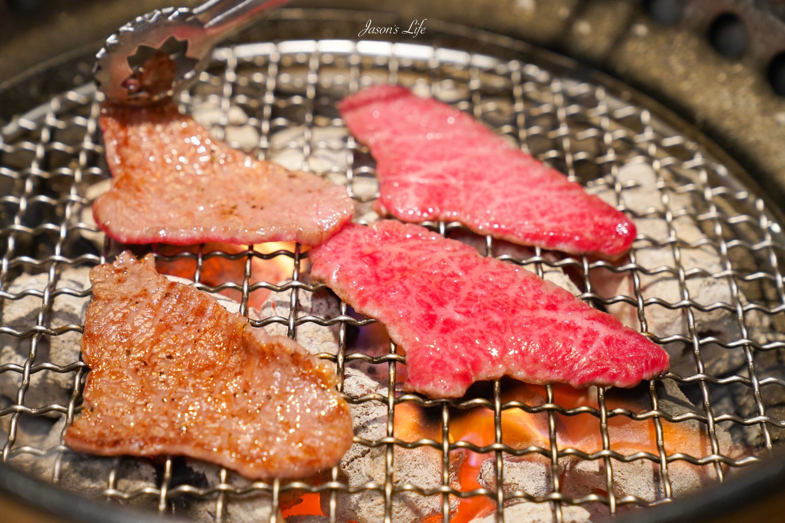 【台中西區｜美食】脂 板前炭火燒肉。日本和牛高端燒肉，專人代烤，古京都建築風格席坐榻榻米吃燒肉 @Jason&#039;s Life