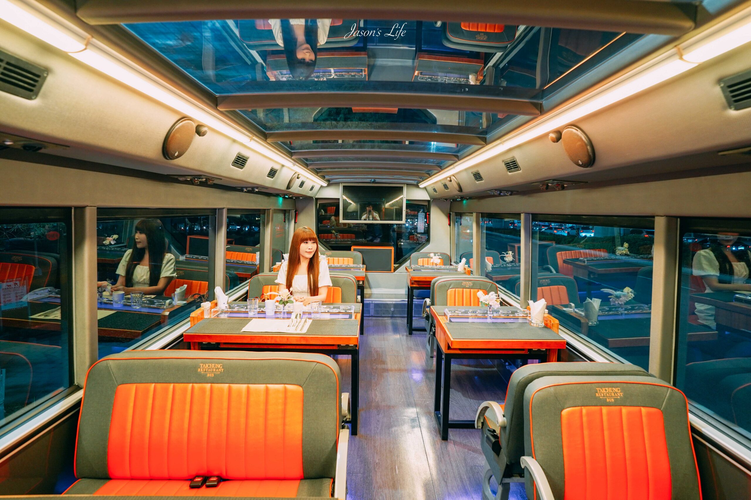 【台中南屯│美食】台中市雙層觀光餐車。2025年台中雙層觀光餐車開箱｜裕元下午茶＋晚餐傑克兄弟牛排、夜景饗宴一次滿足 @Jason&#039;s Life