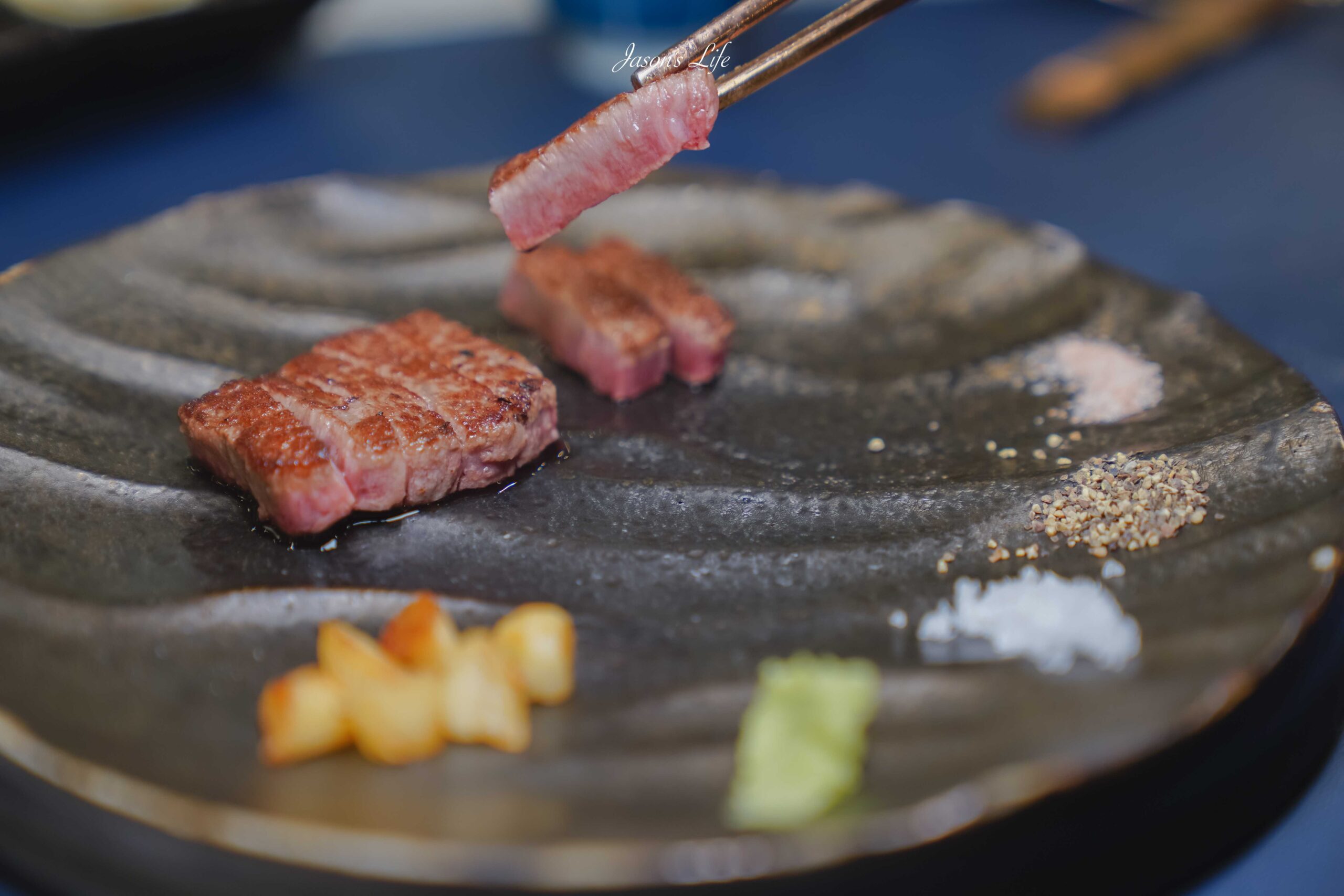 【台中慶生聚餐首選】【台中東區｜美食】明水然・樂-台中大魯閣店。Google評論全台平均4.8，頂級無菜單鐵板燒！慶生、約會首選，高CP值吃到龍蝦三吃與A5和牛！ @Jason&#039;s Life