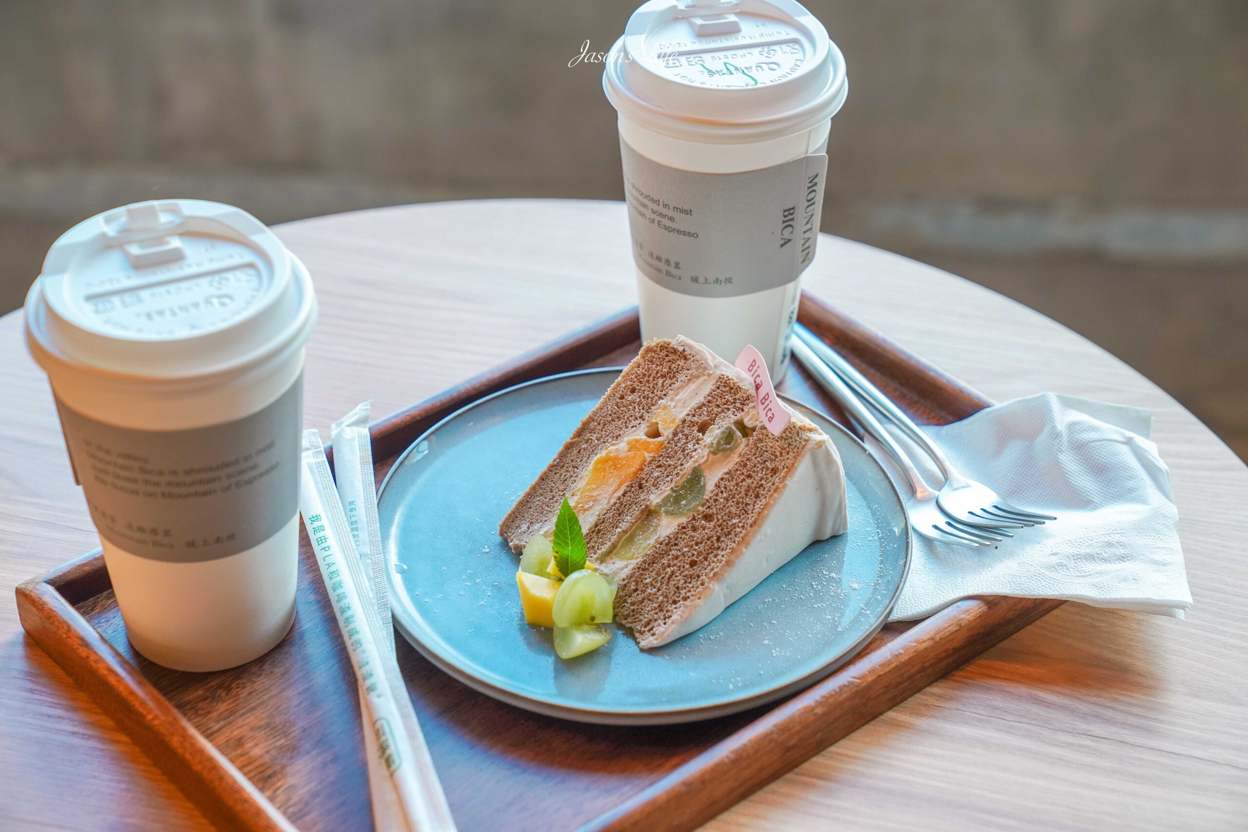 【南投清境│美食】Mountain bica cafe。超火紅，清境景觀不限時咖啡廳推薦，坐擁壯闊山景的夢幻下午茶 @Jason&#039;s Life