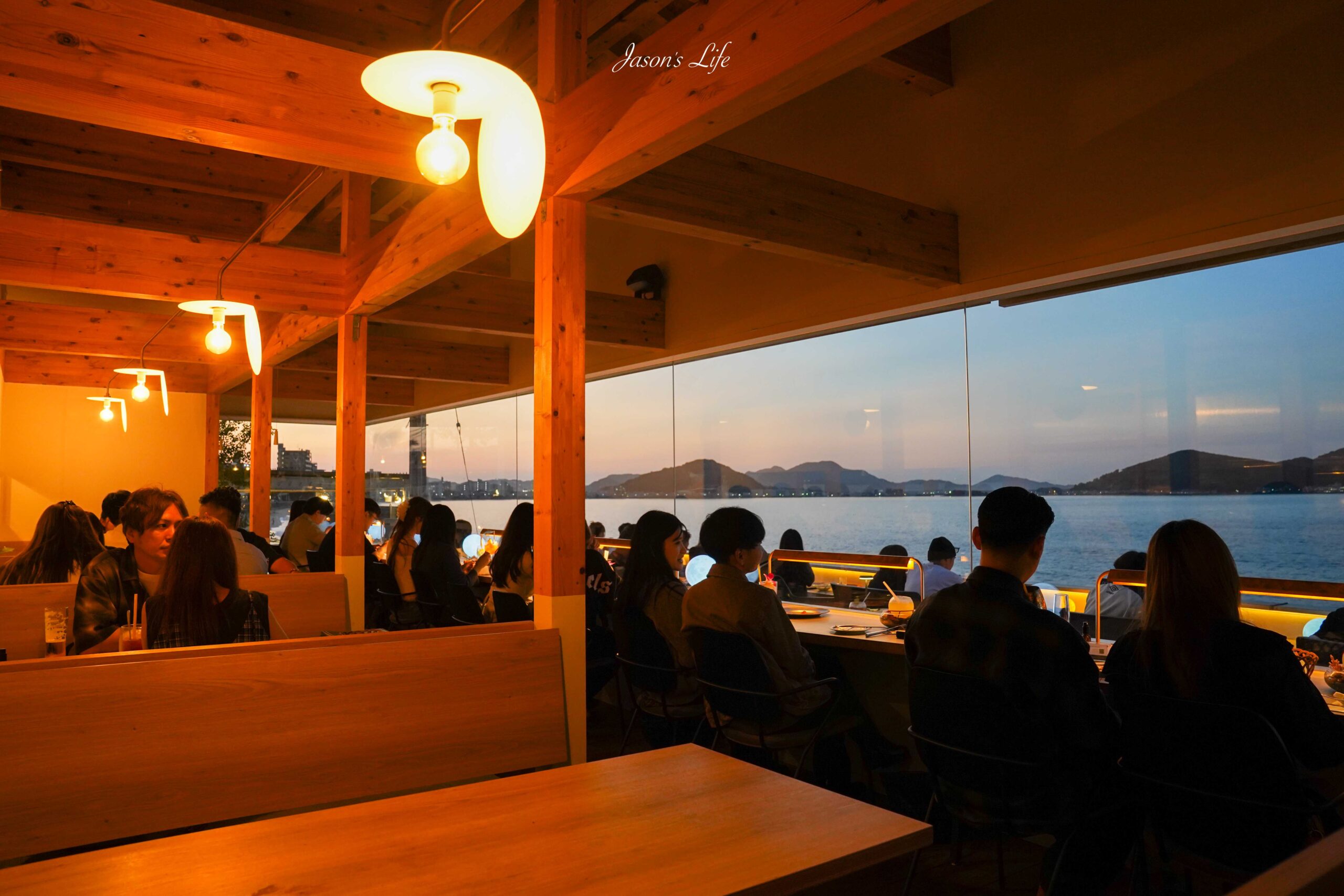 【日本福岡│美食】 Ocean House。福岡約會餐廳推薦，眺望玄界灘的海景餐廳，邊看夕陽邊用餐的浪漫體驗 @Jason&#039;s Life