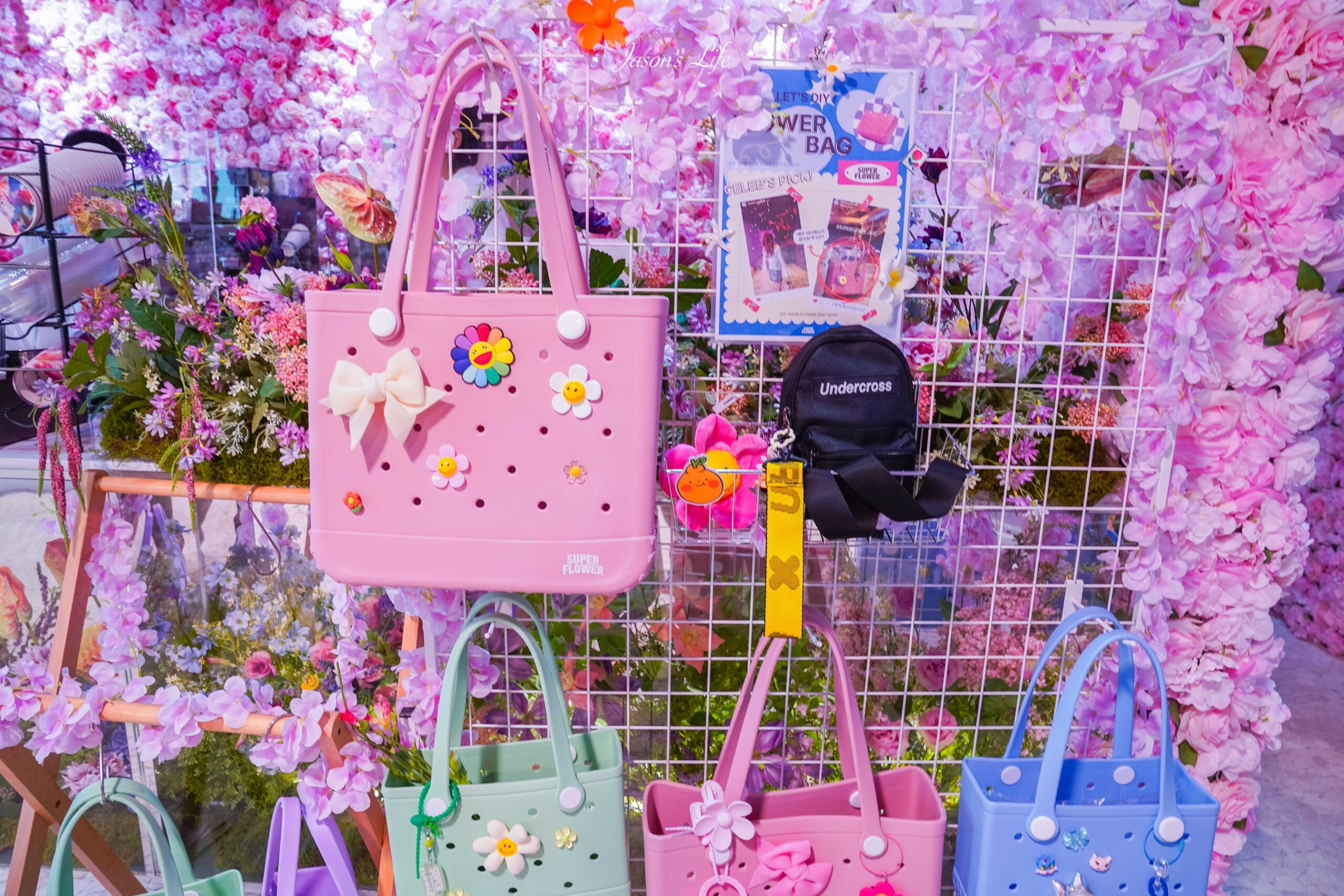 【韓國濟州｜美食】Super Flower(수퍼플라워)。最新花藝系網美咖啡廳，柔美花海、浮誇佈置，超有儀式感 @Jason&#039;s Life