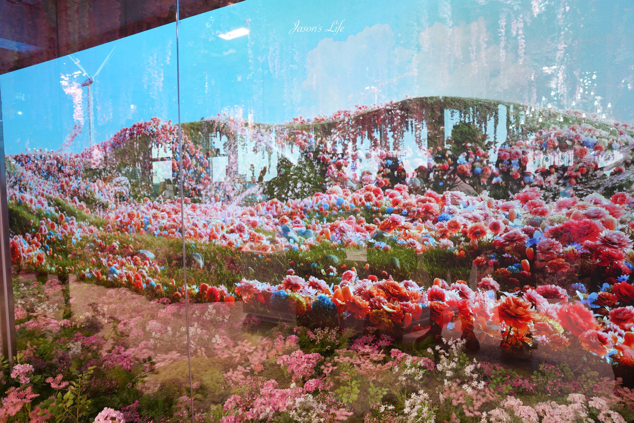 【韓國濟州｜美食】Super Flower(수퍼플라워)。最新花藝系網美咖啡廳，柔美花海、浮誇佈置，超有儀式感 @Jason&#039;s Life