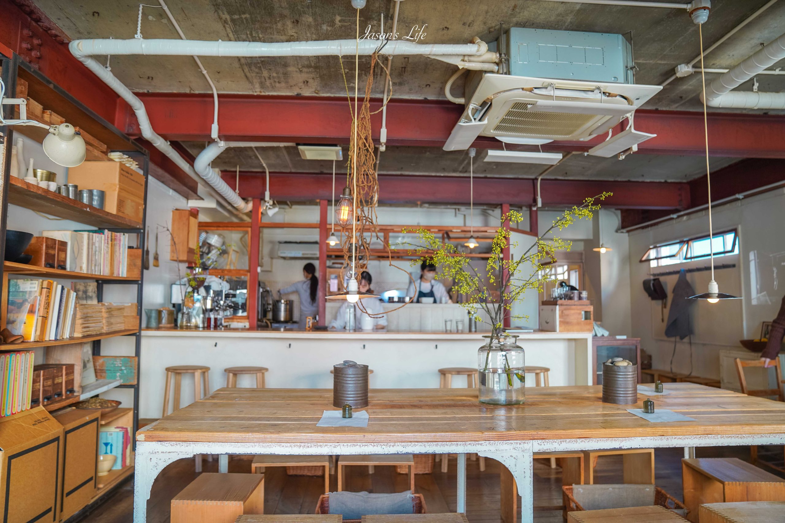 【日本神戶｜美食】Cafe & Bar Anthem。神戶人氣咖啡廳推薦，元町人氣咖啡館，必吃紗布起司蛋糕 @Jason's Life