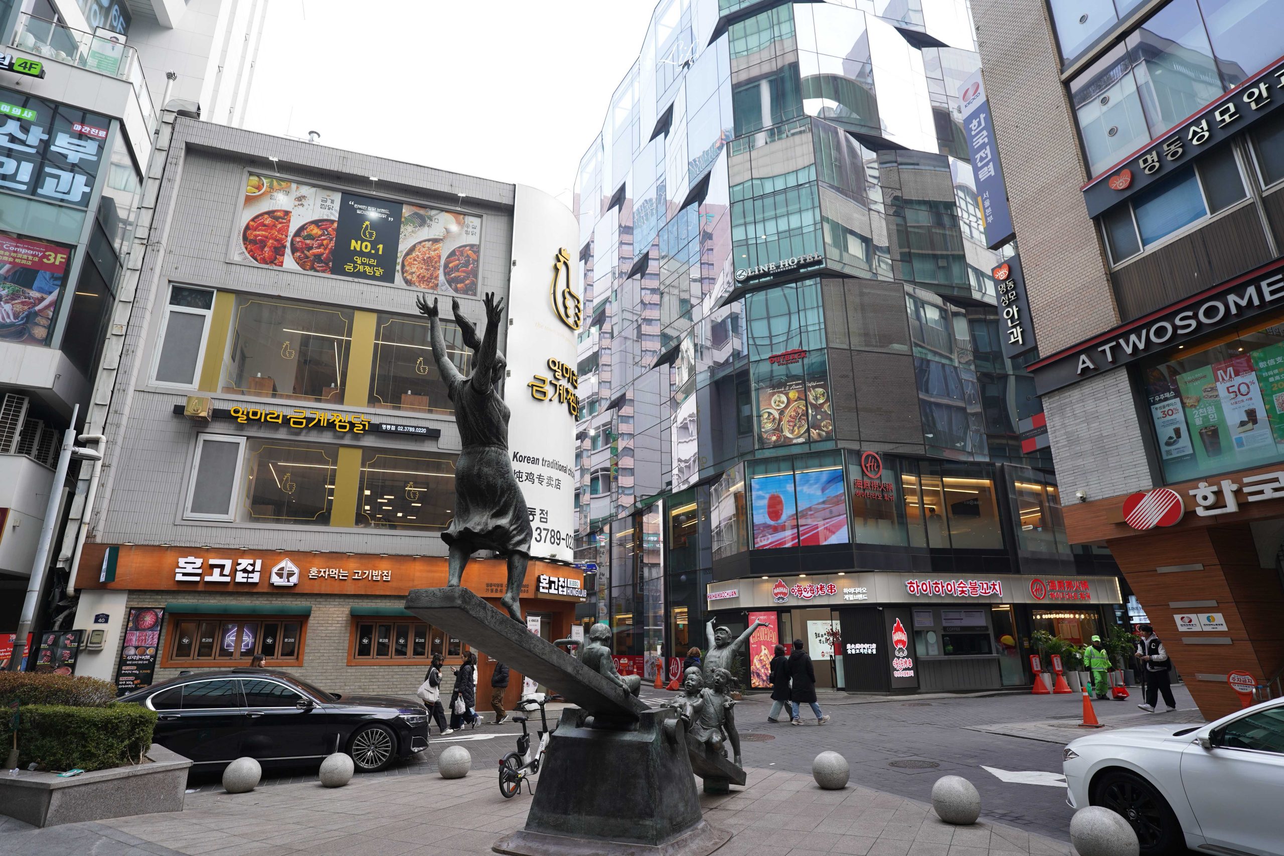 【韓國首爾｜美食】미쓰족발 서울명동점(Myth豬腳明洞店)。明洞美食推薦，1987年老店、豬腳套餐＋排骨湯，首爾必吃推薦 @Jason's Life