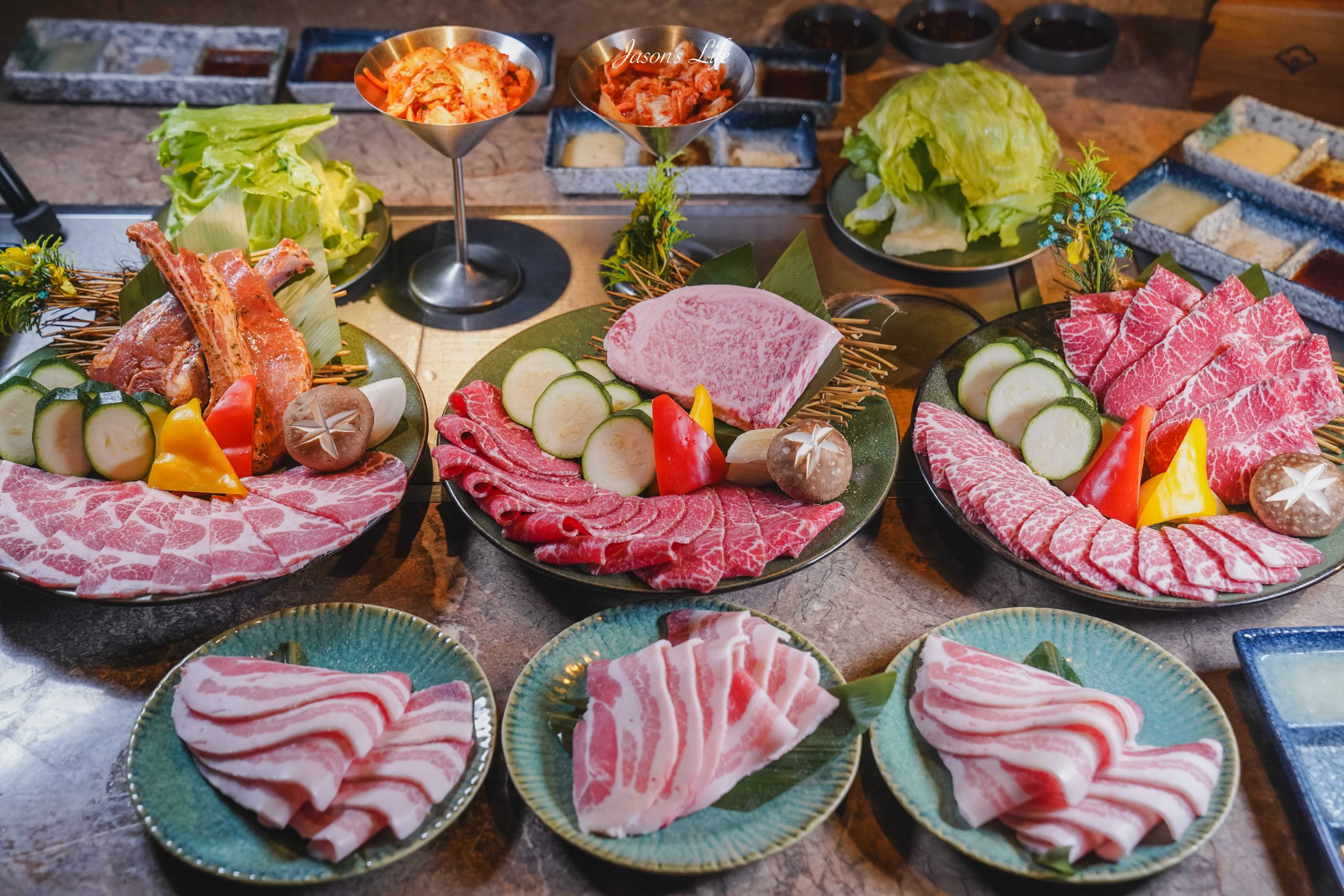 【台中西區|美食】精誠壹山|海鮮燒肉專門店。帝王蟹兩吃+全程專人代烤的老宅燒肉、公司聚餐餐廳推薦(菜單/價格/訂位) @Jason's Life