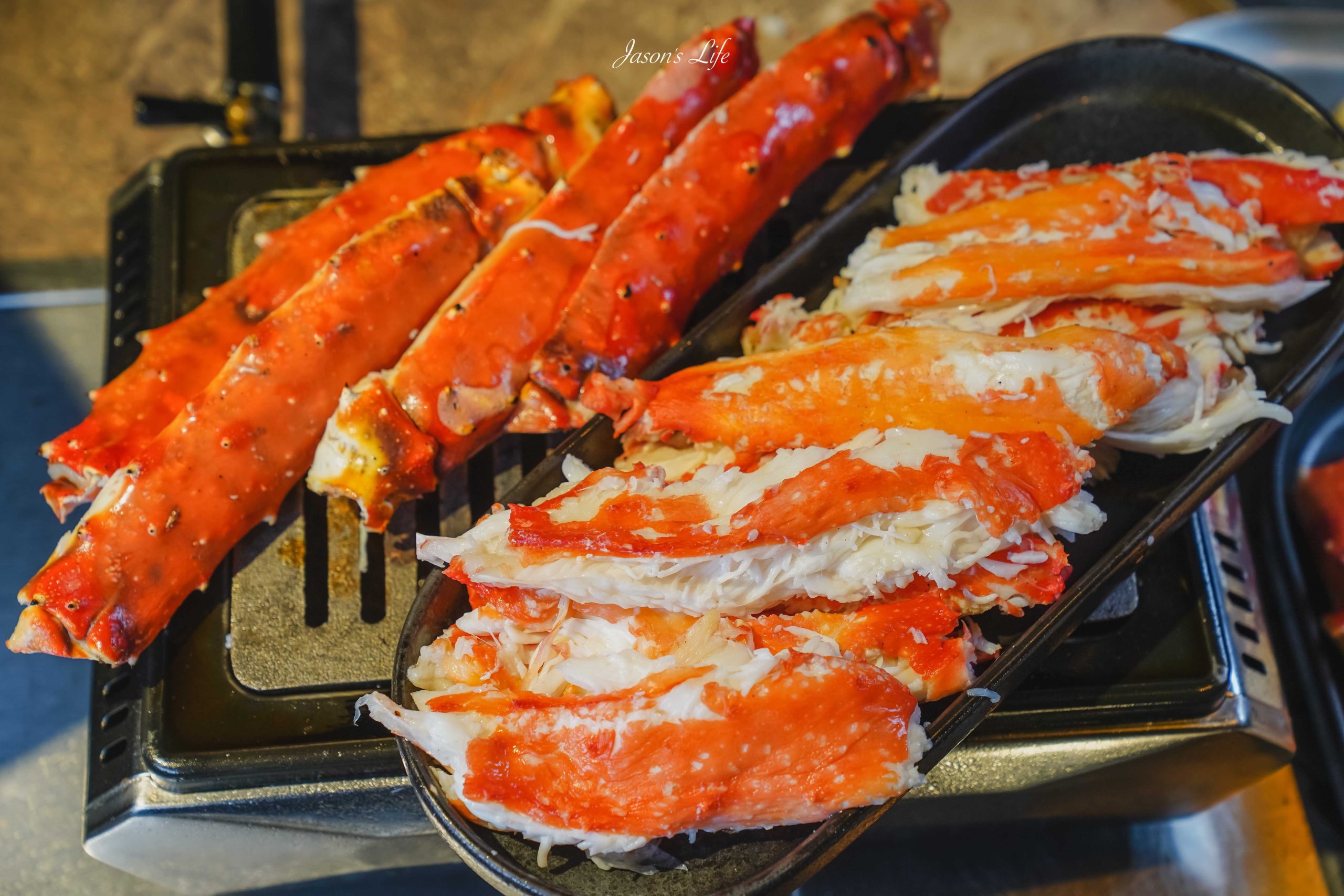 【台中西區|美食】精誠壹山|海鮮燒肉專門店。帝王蟹兩吃+全程專人代烤的老宅燒肉、公司聚餐餐廳推薦(菜單/價格/訂位) @Jason's Life