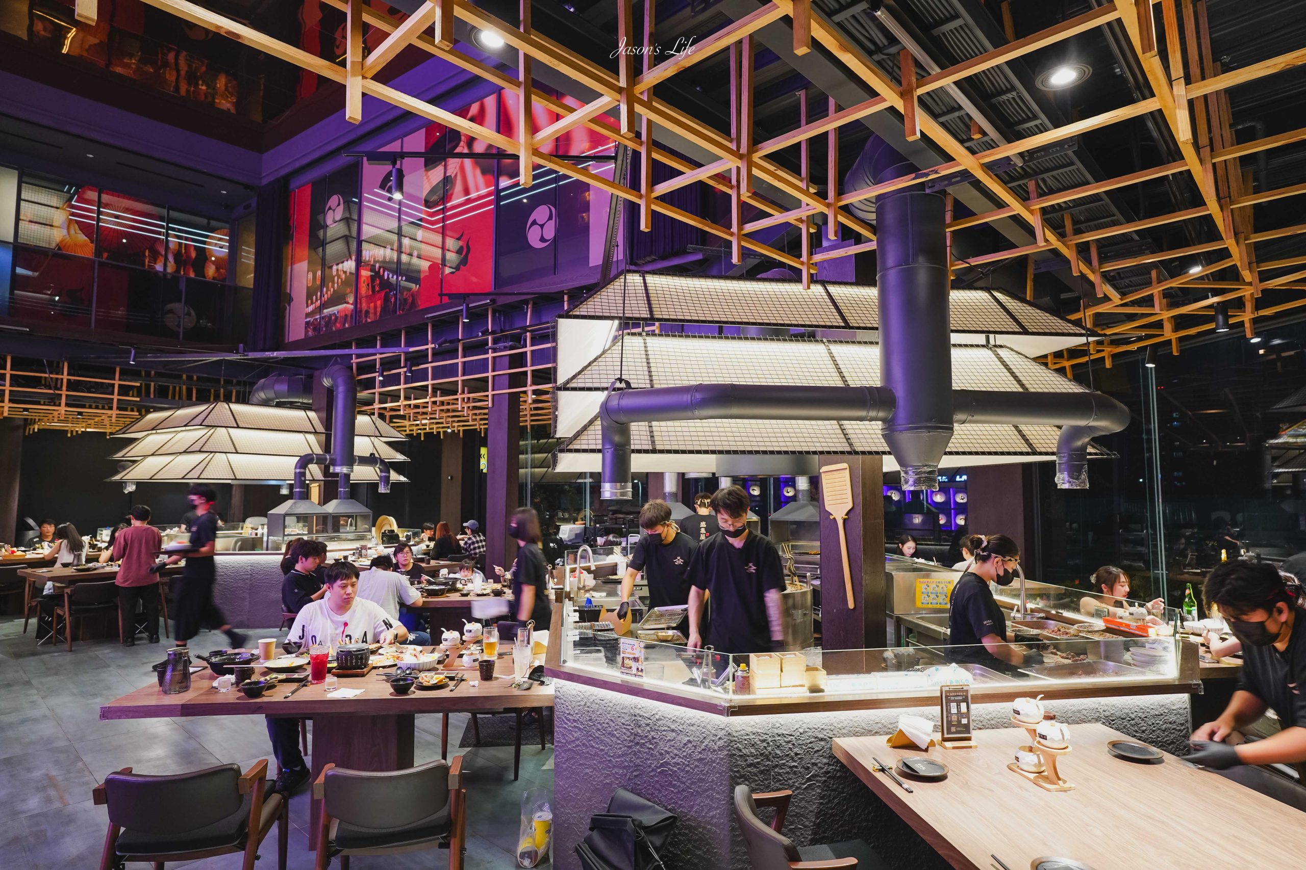 【台中北屯│美食】盛集屋SEISHUYA炉端燒專門店｜台中北屯日式祭典爐端燒，七彩燈籠牆&times;太鼓&times;船槳遞餐，營業到凌晨的深夜食堂（附完整菜單） @Jason's Life