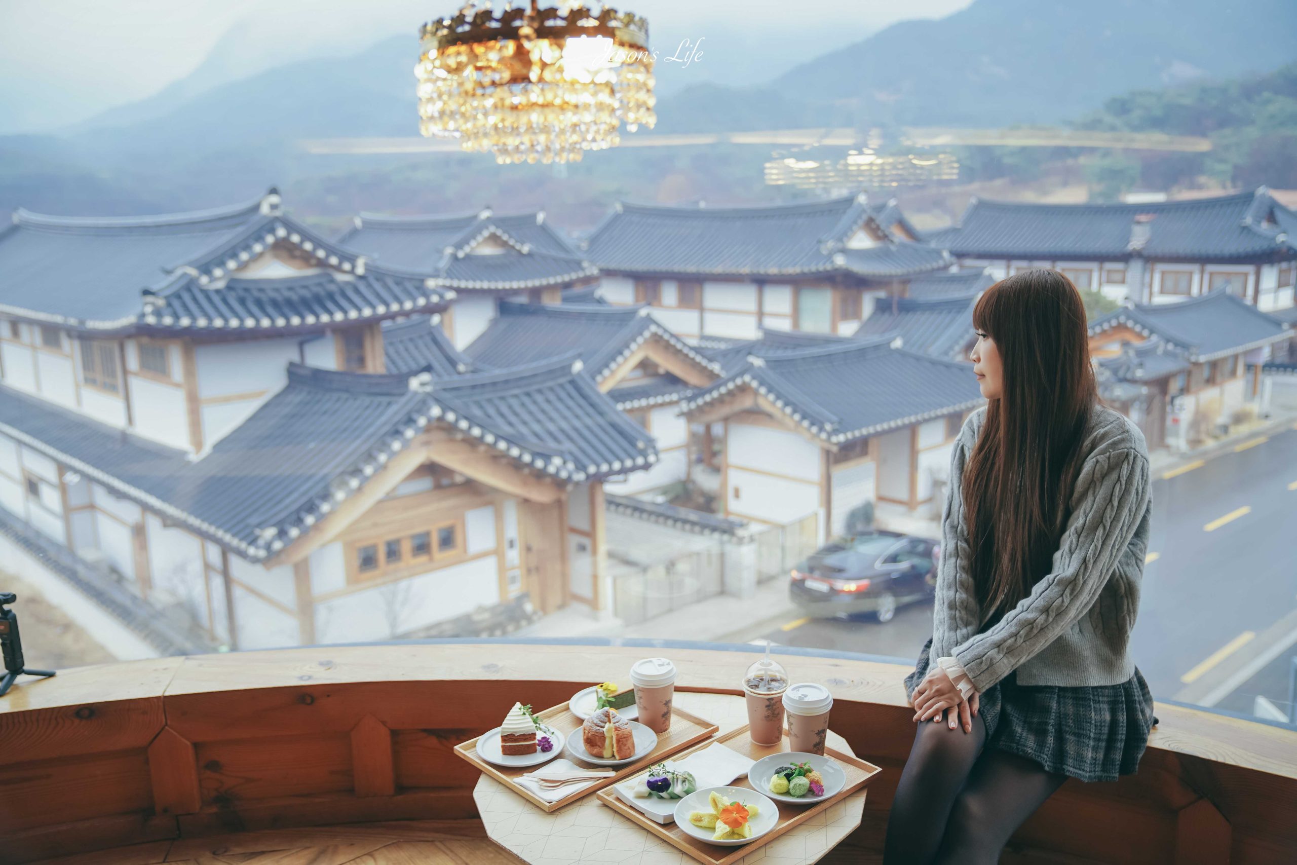 【韓國首爾｜美食】恩平韓屋村咖啡廳｜1人1杯 1인1잔：眺望北漢山與韓屋屋頂海的六層樓景觀咖啡廳，菜單價格、交通、韓式甜點全攻略 @Jason's Life