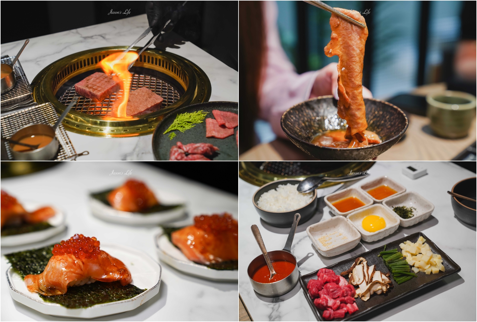 【台中西屯|美食】侍老井 精品和牛燒肉會所。上席盛合雙人套餐開箱|A5和牛+侍肉師全程代烤(含菜單價格、訂位資訊) @Jason's Life
