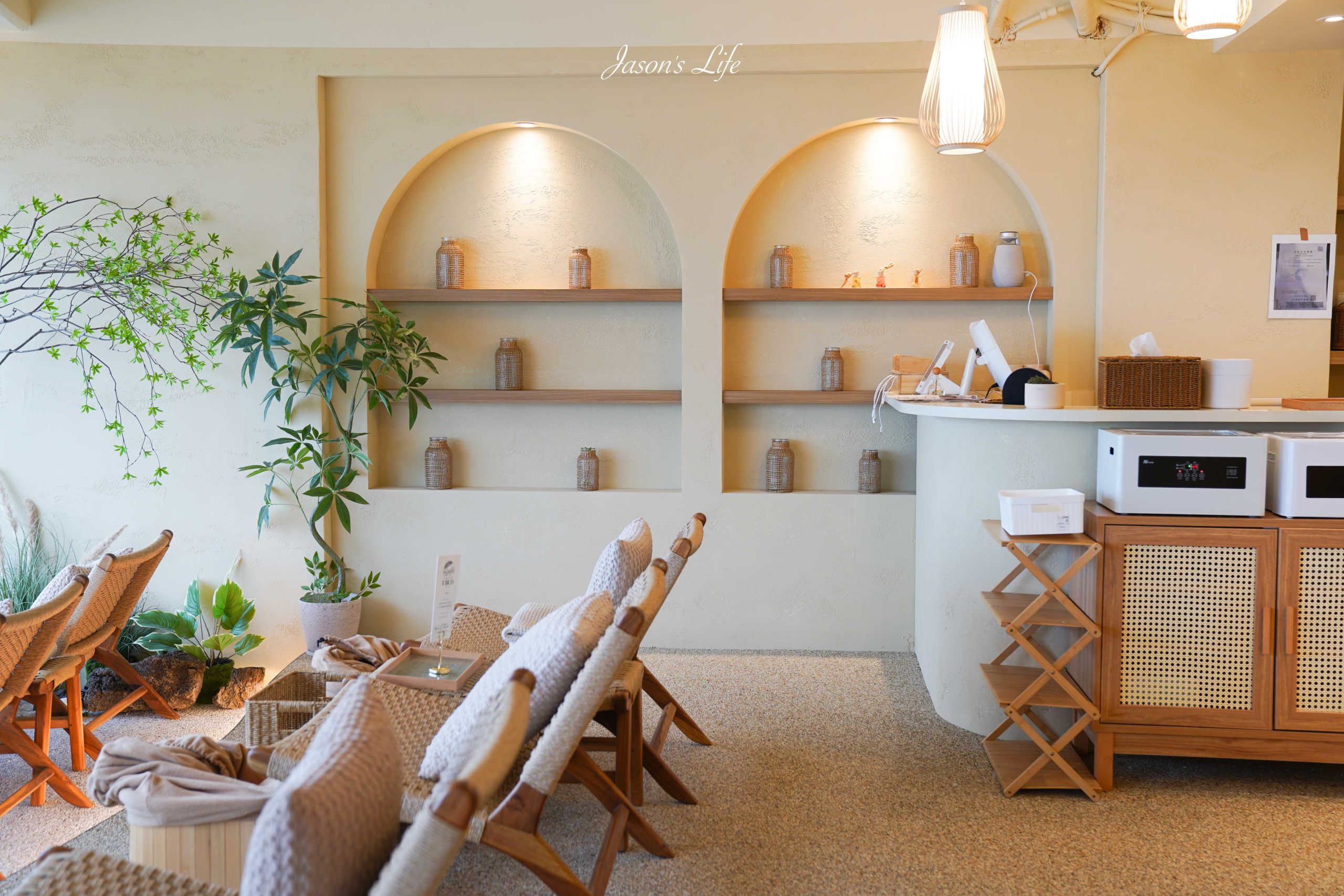 【韓國釜山｜景點】UBUD in Gwangan 우부드 인 광안。8 樓正對廣安大橋的海景足療 Wellness Lounge，A 方案 40 分鐘洗足&rarr;蒸氣蒸腳體驗流程、2026 價目表、預約 @Jason's Life