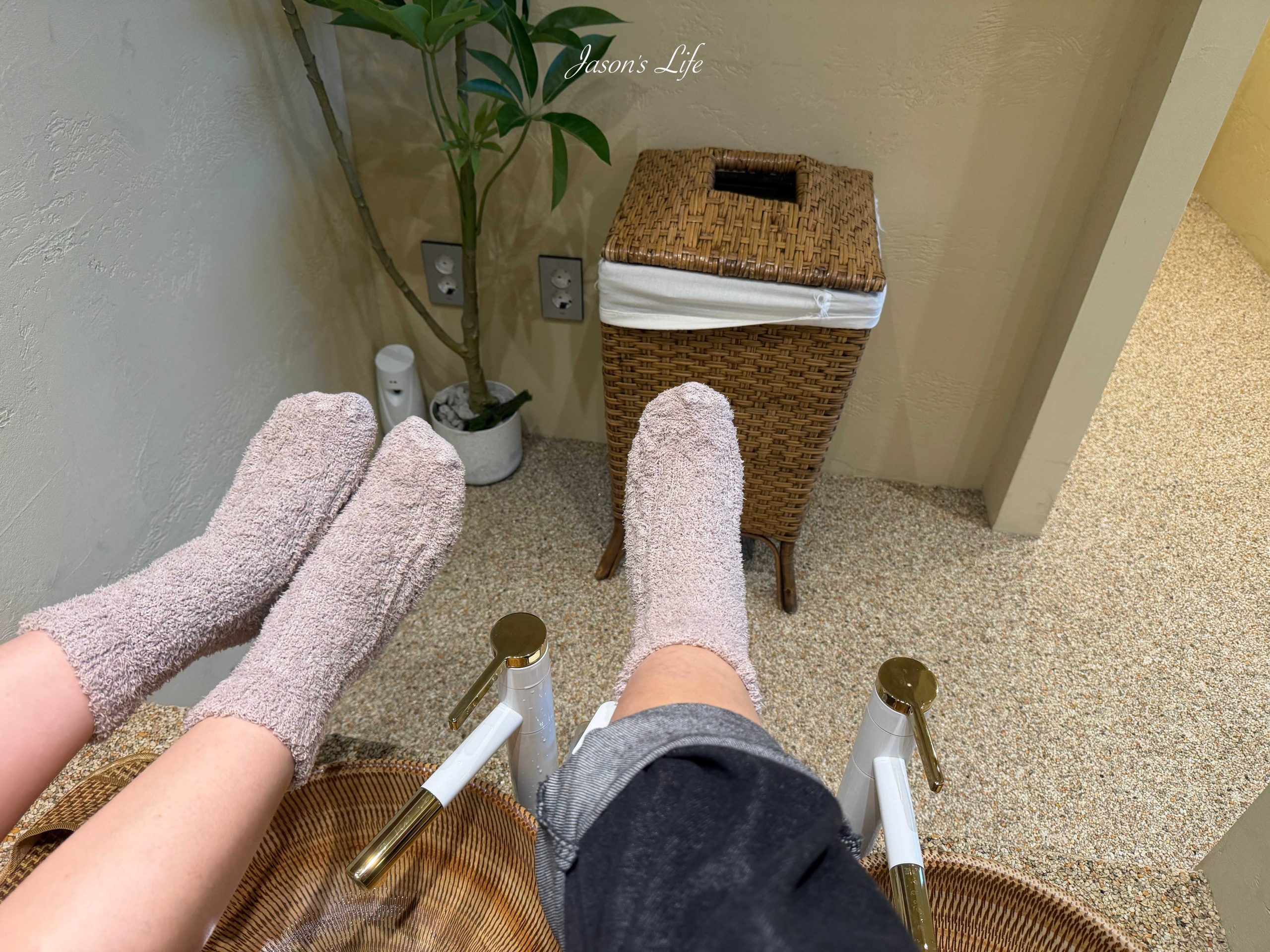 【韓國釜山｜景點】UBUD in Gwangan 우부드 인 광안。8 樓正對廣安大橋的海景足療 Wellness Lounge，A 方案 40 分鐘洗足&rarr;蒸氣蒸腳體驗流程、2026 價目表、預約 @Jason's Life