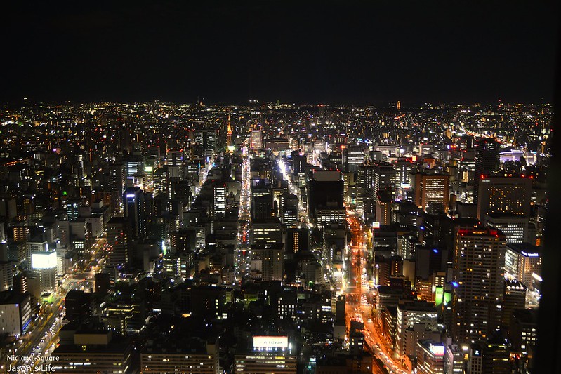 【名古屋│景點】名古屋夜景推薦，46樓高空俯瞰名古屋市景，每晚還有水霧秀。sky promenade @Jason&#039;s Life