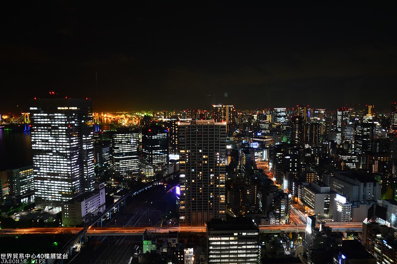 【日本東京│景點】東京夜景，40層樓360度夜景，室內免吹風，情人雅座悠閒看東京鐵塔。世界貿易中心大樓40樓瞭望台 @Jason&#039;s Life