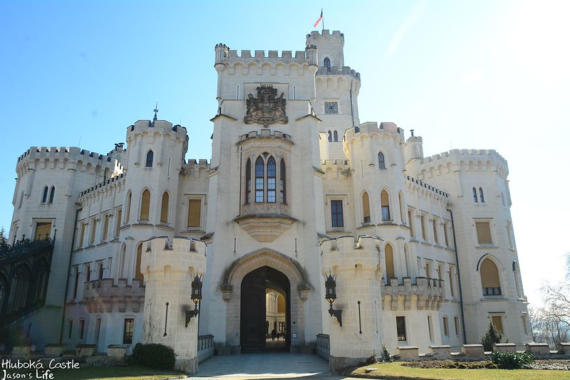 【東歐捷克│景點】歐洲最美的城堡之一，白色浪漫城堡，CK小鎮順遊景點。Hluboká Castle @Jason&#039;s Life