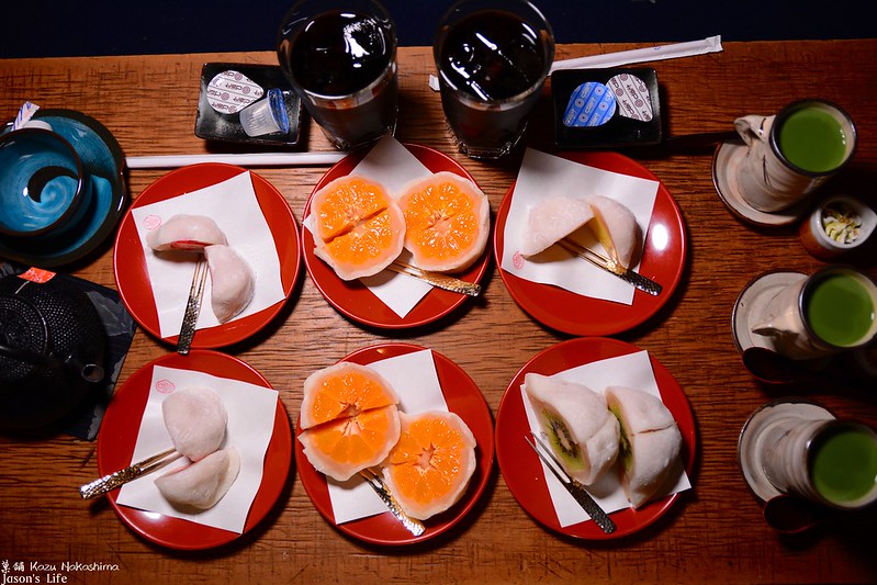 【日本金澤｜美食】東茶屋街人氣美食下午茶，使用整顆水果包進大福超好吃。菓舗 Kazu Nakashima @Jason&#039;s Life
