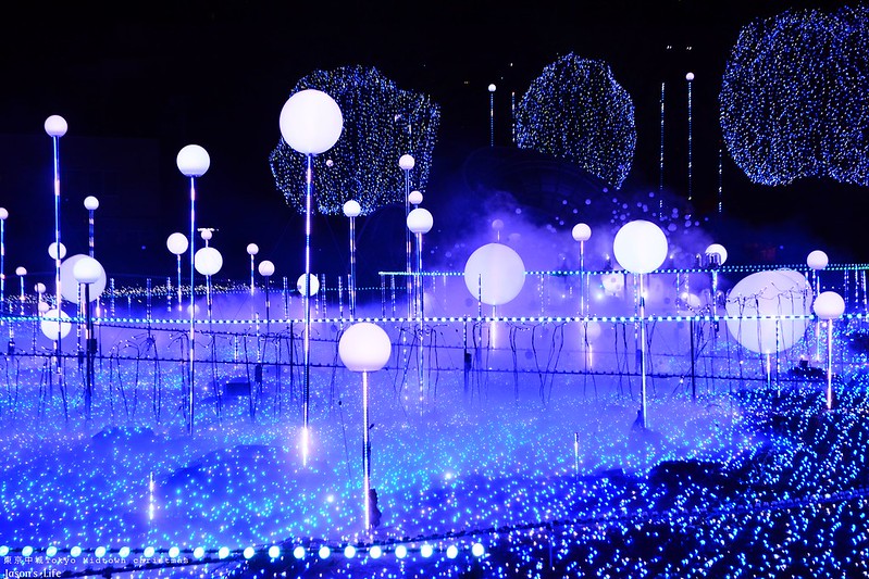 【日本東京｜景點】日本六本木聖誕燈飾，100顆星球伴隨煙霧演譯宇宙浩瀚之美。東京中城Tokyo Midtown Christmas @Jason&#039;s Life